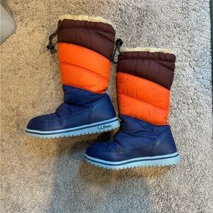 LL Bean Kids Snow Boots